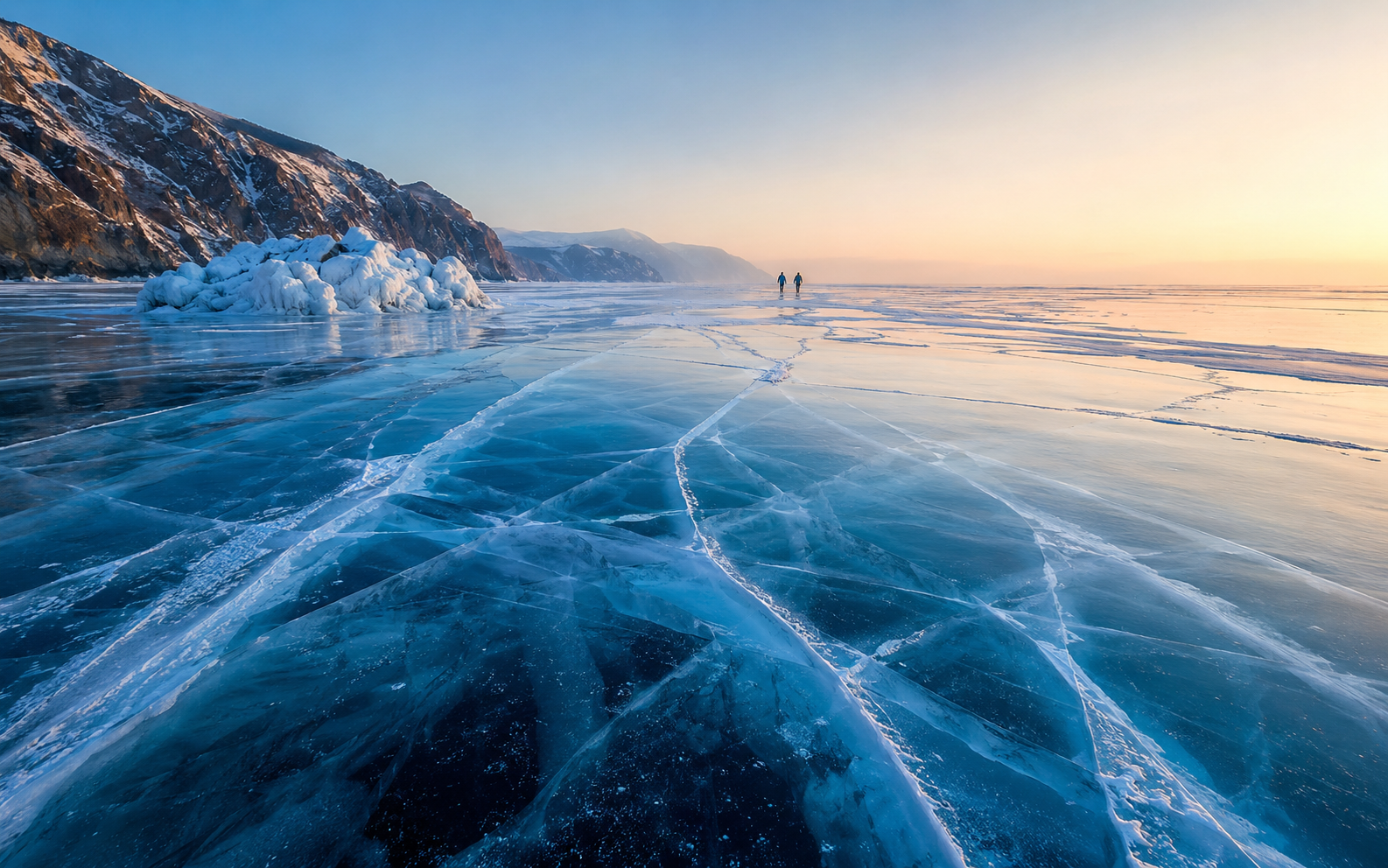 По живому льду — Юг Байкала · Малое Море